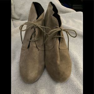 Dolce vita wedge booties, size 8.5